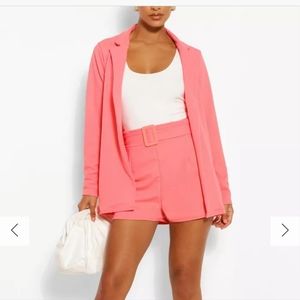 Coral Short Set Suit
